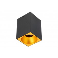 Накладной светильник потолочный GTV OS-TENGU10KW-00 TENSA, MR16 GU10, IP20, черный, золото