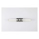 Подсветка для зеркала Searchlight 66412BK Parma LED Wall Light, Matt Black Metal & Clear Glass, 10 Вт, 320 лм, 3000К