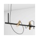 Подвесной светильник, люстра Imperium Light 7664130.05.12.91 Odem LED 4x6W 3000К IP20 золотой