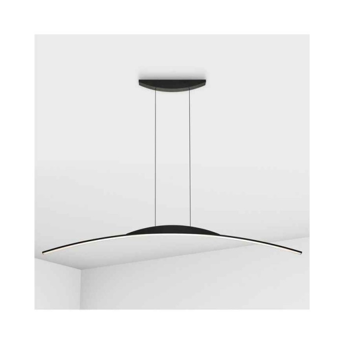 Подвесной светильник, люстра Imperium Light 7681148.05.91 Curved LED 1x20W 3000К IP20 черный Подвесной светильник, люстра Imperium Light 7681148.05.91 Curved LED 1x20W 3000К IP20 черный