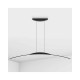 Подвесной светильник, люстра Imperium Light 7681148.05.92 Curved LED 1x20W 4000К IP20 черный