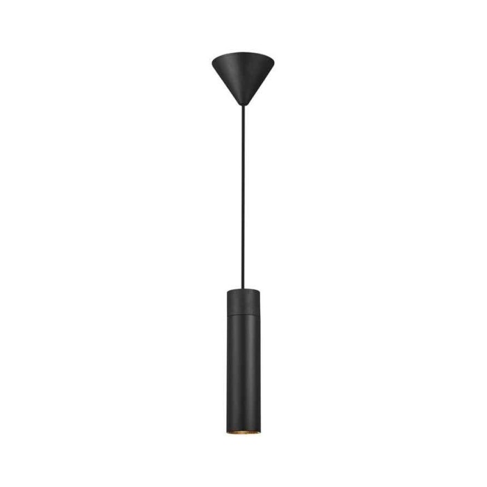 Подвесной светильник, люстра Nordlux 2410453003 Tilo GU10 1x15W IP20 черный