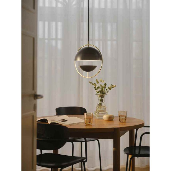 Підвісний світильник, люстра Nordlux 2412353003 Tavia E27 1x40W IP20 чорний