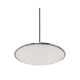 Подвесной светильник, люстра Nordlux 2420223034 Artist LED 1x25W 3000К 2300Lm IP20 серебристый