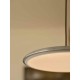 Подвесной светильник, люстра Nordlux 2420223034 Artist LED 1x25W 3000К 2300Lm IP20 серебристый