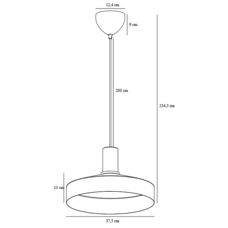 Підвісний світильник, люстра Nordlux 2512013009 Elvas E27 1x60W IP20 бежевий
