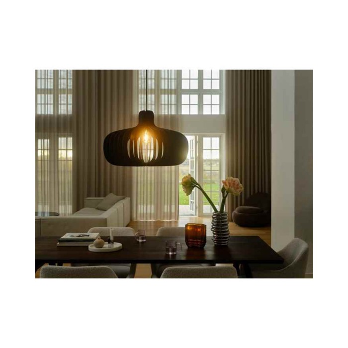 Підвісний світильник, люстра Nordlux 2512073003 Hazo E27 1x60W IP20 чорний