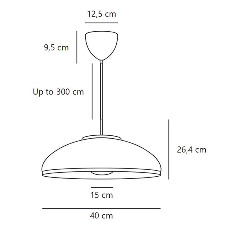 Підвісний світильник, люстра Nordlux 2520123009 Latif E14 1x25W IP20 бежевий