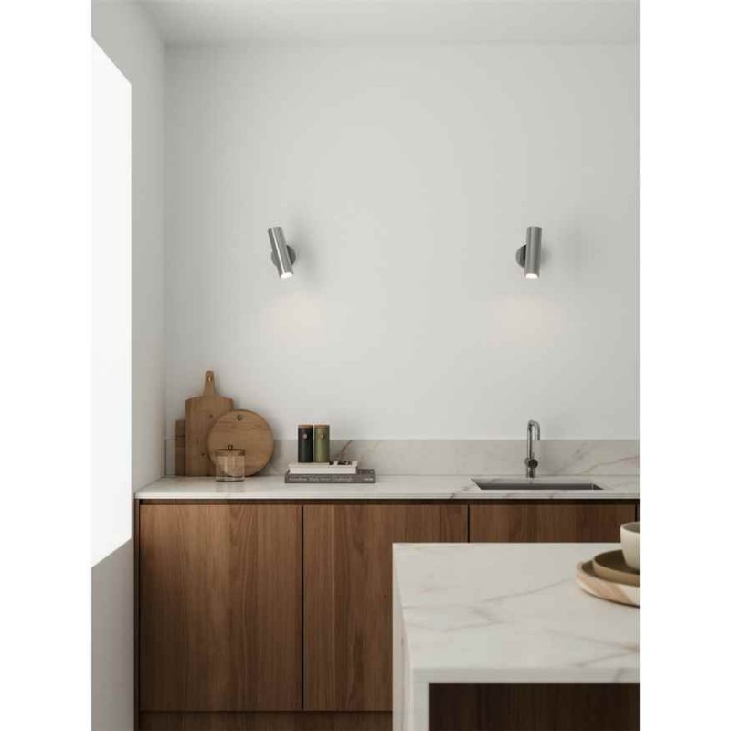 Бра, настенный светильник Nordlux 61681033 MIB GU10 1x20W IP20 хром