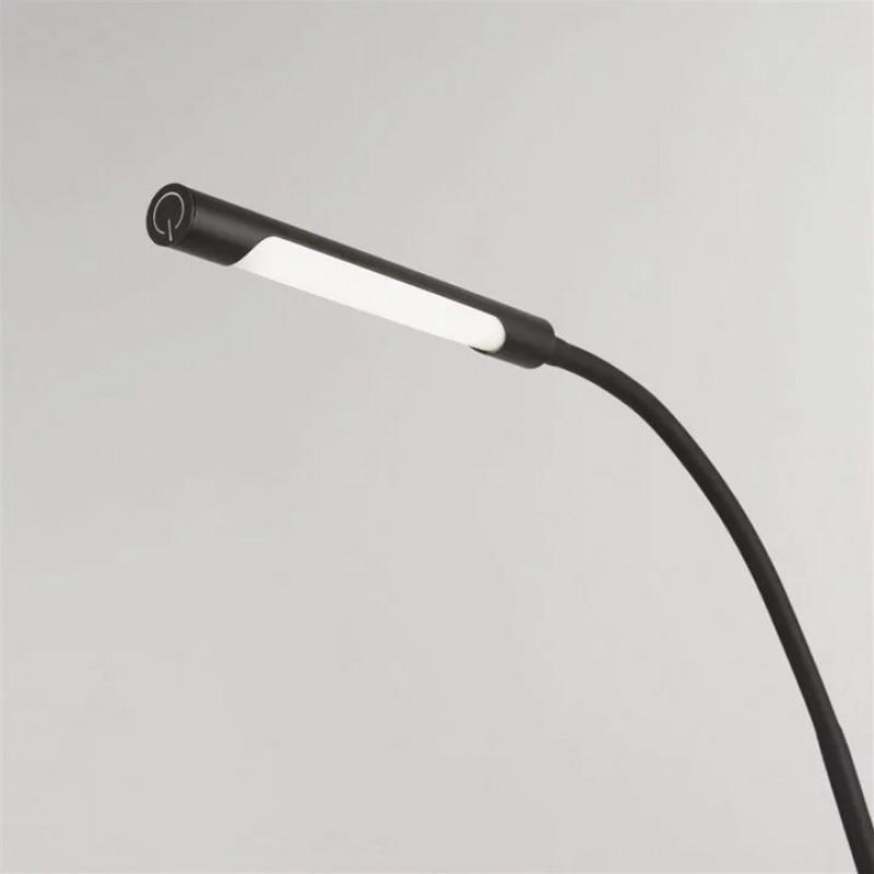 Торшер Searchlight 10430BK Plume Rechargeable Led Floor Lamp - Black, 5 Вт, 339 лм, 3000К