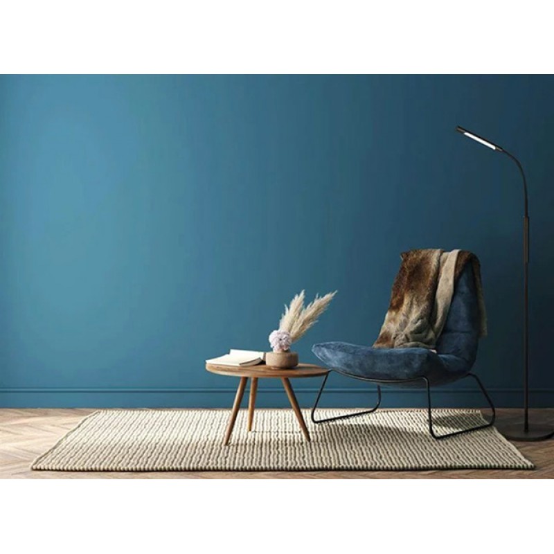 Торшер Searchlight 10430BK Plume Rechargeable Led Floor Lamp - Black, 5 Вт, 339 лм, 3000К