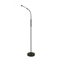Торшер Searchlight 10430BK Plume Rechargeable Led Floor Lamp - Black, 5 Вт, 339 лм, 3000К