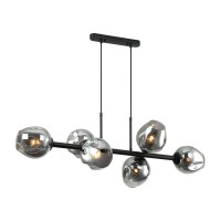 Люстра Italux PND-30843-6 BK+SG Borgo