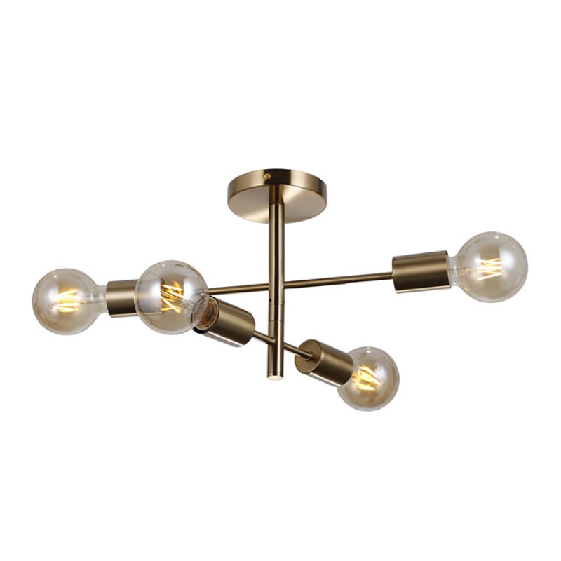 Люстра Italux PND-4025-4-HBR Piansi