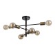 Люстра Italux PND-4025-6-BL-HBR Piansi