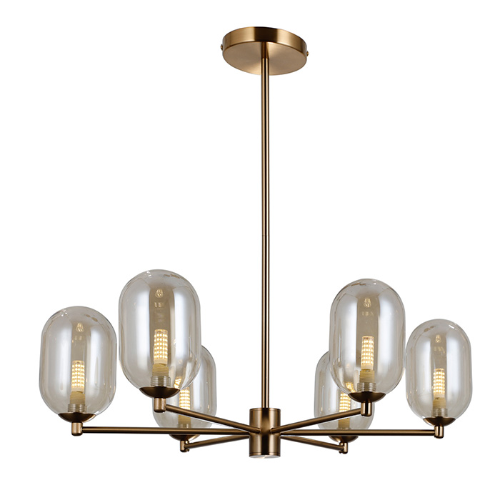 Люстра - Italux PND-4215-6-HBR Perano