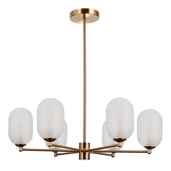 Люстра - Italux PND-4215-6A-HBR-SAT Perano