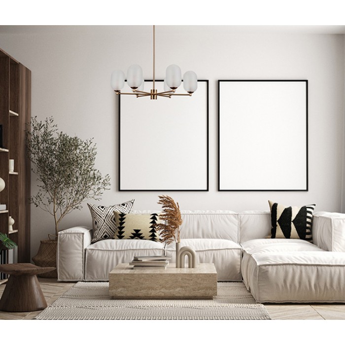 Люстра - Italux PND-4215-6A-HBR-SAT Perano