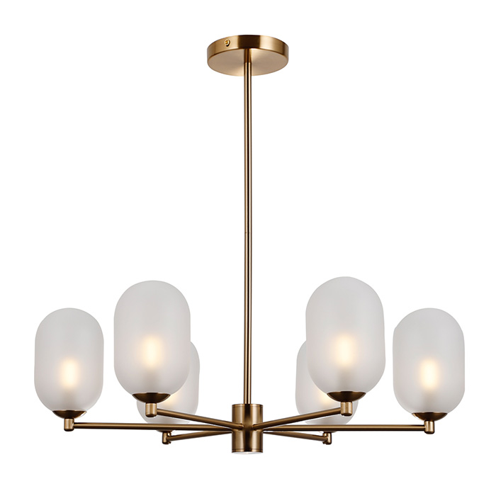 Люстра - Italux PND-4215-6A-HBR-SAT Perano