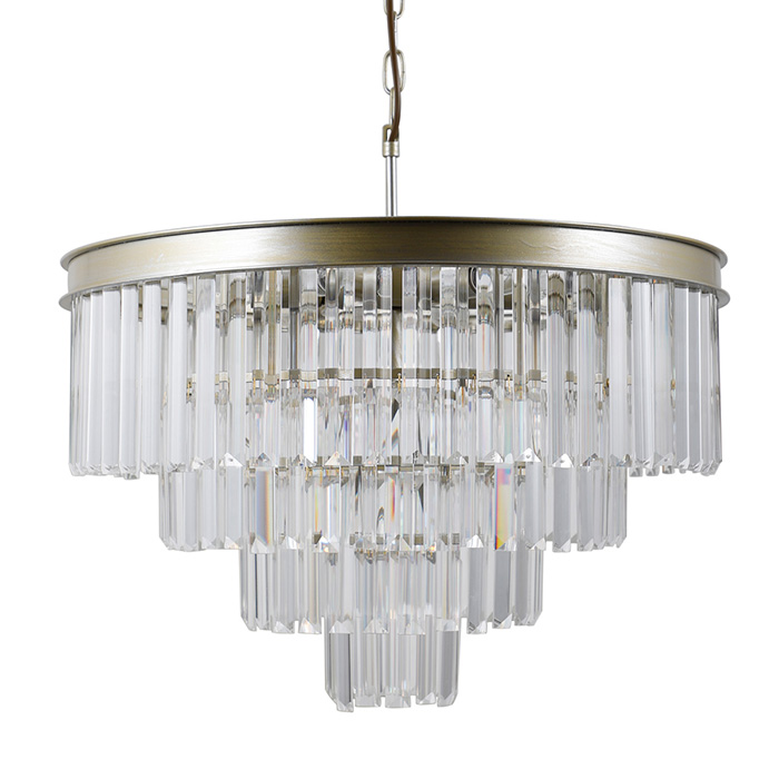 Люстра Italux PND-44372-8-CHMP-GLD Verdes