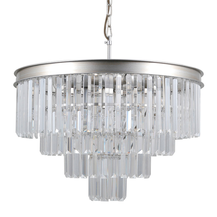 Люстра Italux PND-44372-8A-SLVR-BRW Verdes
