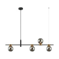 Подвесной светильник Italux PND-5225-4-BK-SG Bletter