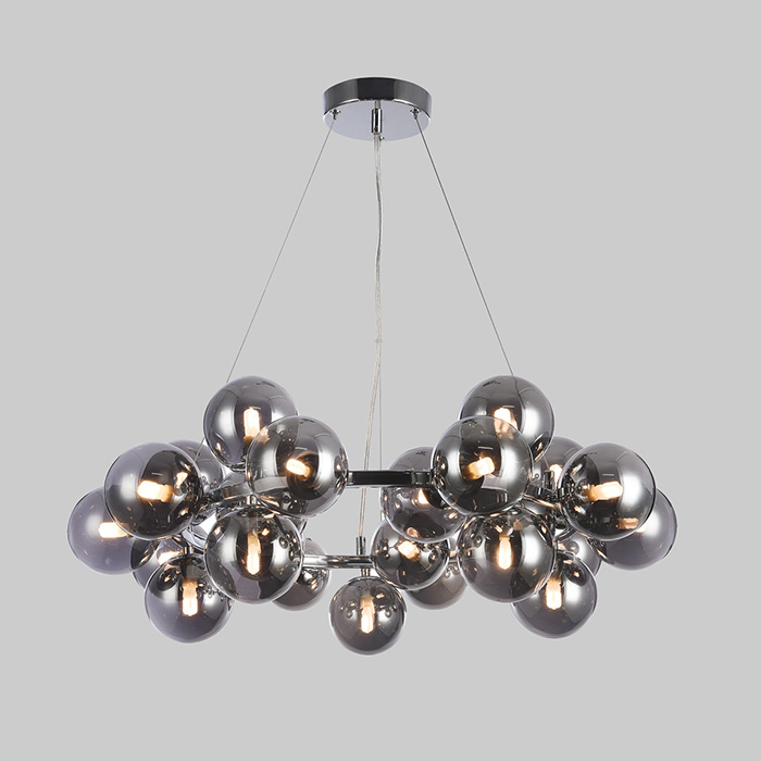 Люстра - Italux PND-5252-A-25-CH+SMK Cabella