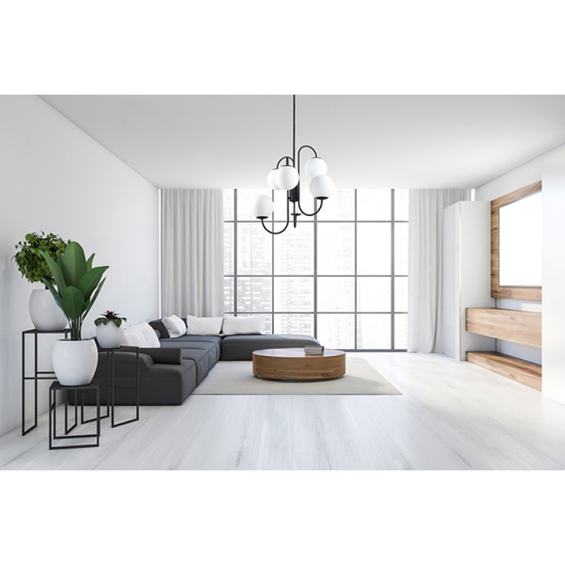 Люстра Italux PND-5500-6-BK Gela