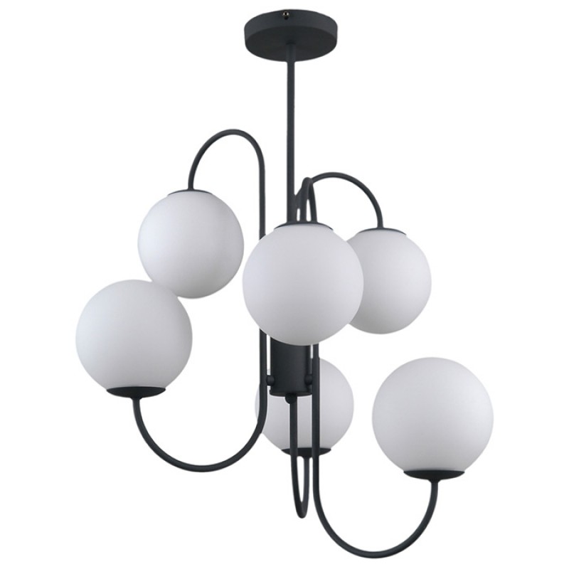 Люстра Italux PND-5500-6-BK Gela