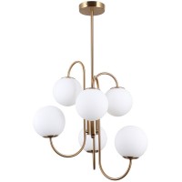 Люстра - Italux PND-5500-6-HBR Gela