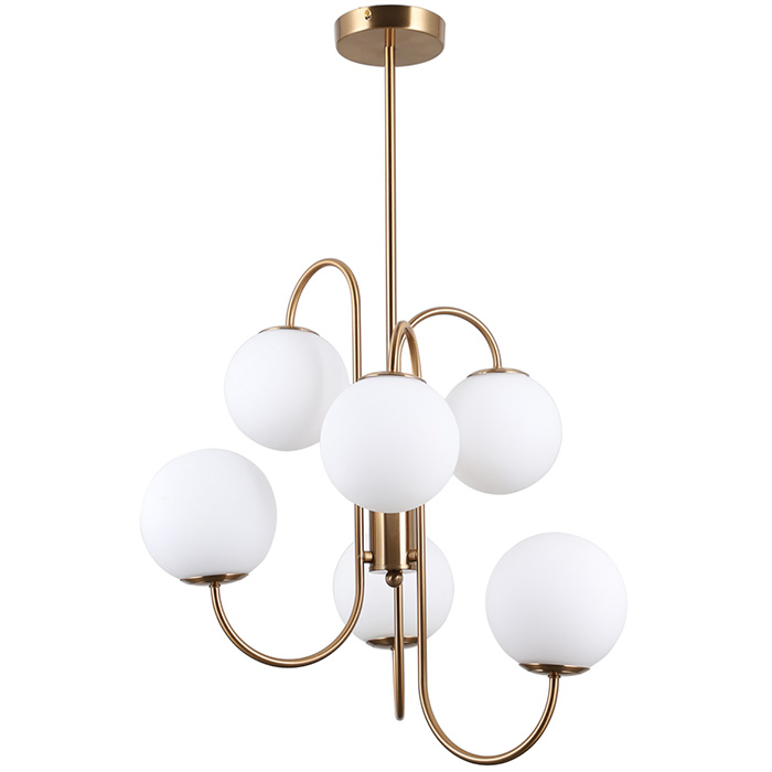 Люстра Italux PND-5500-6-HBR Gela