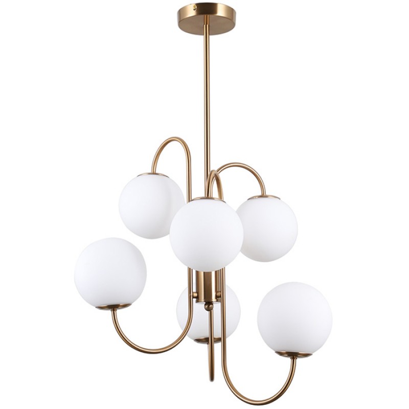 Люстра Italux PND-5500-6-HBR Gela