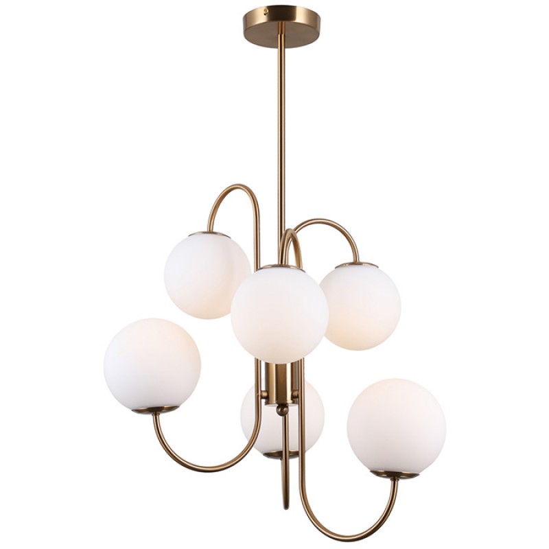 Люстра Italux PND-5500-6-HBR Gela