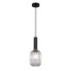 Подвесной светильник Italux PND-5588-1M-BK+CL Antiola