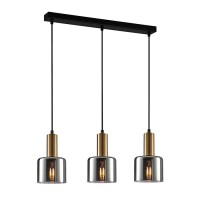Подвесной светильник Italux PND-65342-3-BRO+SG Santia