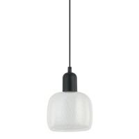 Подвесной светильник Italux PND-67594-1-BK+CL Lamezia