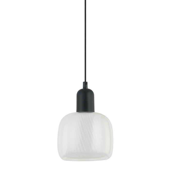 Подвесной светильник Italux PND-67594-1-BK+CL Lamezia