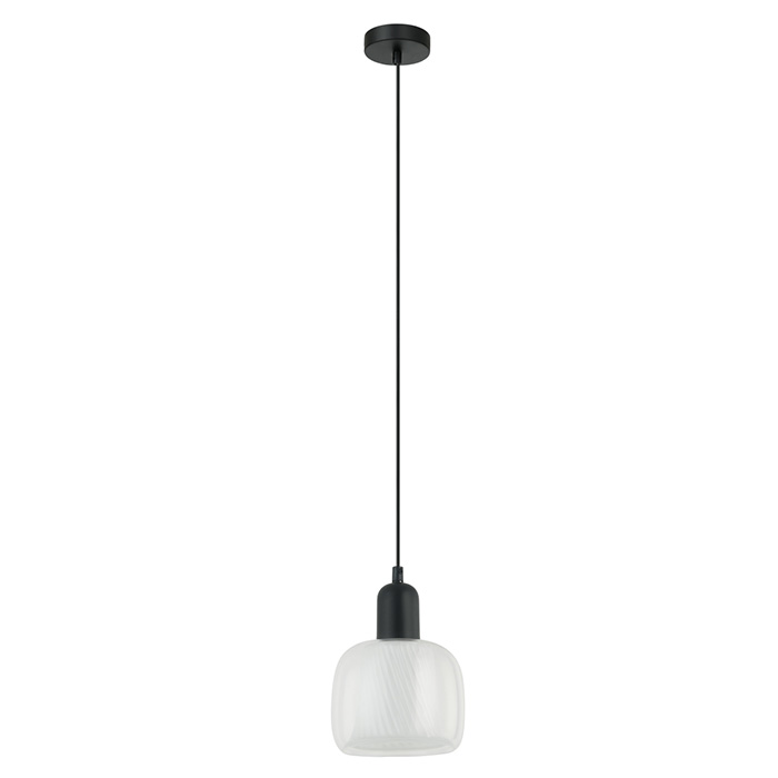 Подвесной светильник Italux PND-67594-1-BK+CL Lamezia