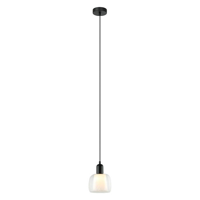Подвесной светильник Italux PND-67594-1-BK+CL Lamezia
