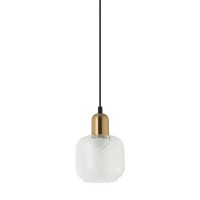 Підвісний світильник Italux PND-67594-1-BRO+CL Lamezia