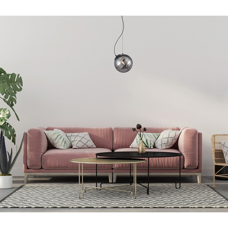 Підвісний світильник Italux PND-92389-1-BK Perona