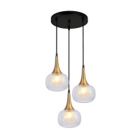 Подвесной светильник Italux PND-99709-3A-BRO-CL Konila