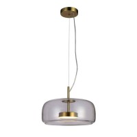 Підвісний світильник, люстра Italux PND-17760B-BRSS-CL Caste LED 1x10W 3000K 850Lm IP20 золотий
