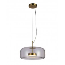 Підвісний світильник, люстра Italux PND-17760B-BRSS-CL Caste LED 1x10W 3000K 850Lm IP20 золотий