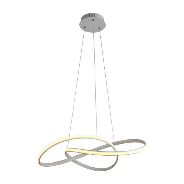 Підвісний світильник, люстра Italux PND-19221-WH Consa LED 1x40W 3000K 3400Lm IP20 білий