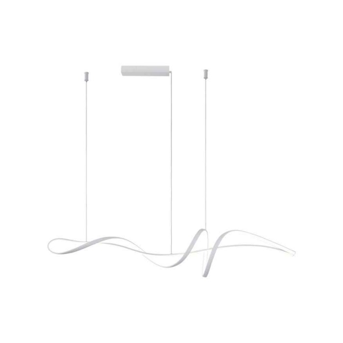 Подвесной светильник, люстра Italux PND-23523-WH Mila LED 1x40W 3000K-6000K 3700Lm IP20 белый