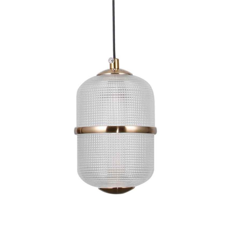 Підвісний світильник, люстра Italux PND-34375-1-HBR Alani LED 1x6W 3000K 588Lm IP20 золотий