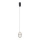 Подвесной светильник Italux PND-34375-1-BK Alani LED 1x6W 3000K 588Lm IP20 черный