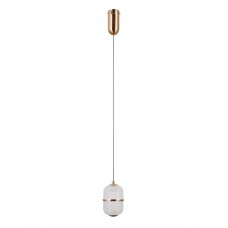 Підвісний світильник, люстра Italux PND-34375-1-HBR Alani LED 1x6W 3000K 588Lm IP20 золотий