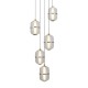 Підвісний світильник Italux PND-34375-5-BK Alani LED 5x28W 3000K 2184Lm IP20 чорний